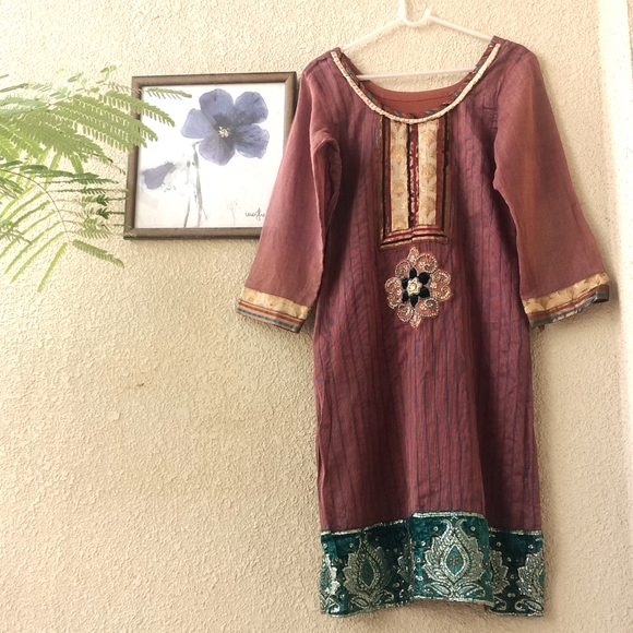 ✅UK12/L Cotton Silk Kurta